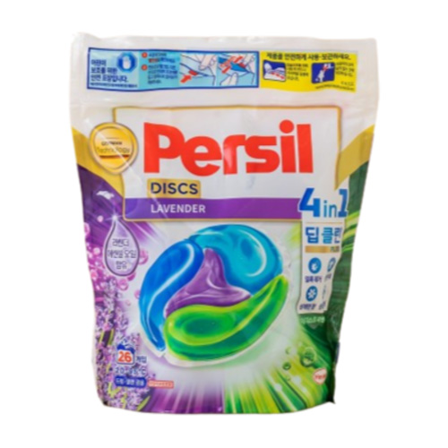 퍼실 디스크 라벤더 파우치 38개입