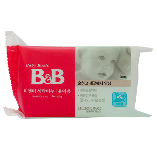 보령메디앙스 B&B 비앤비 세탁비누 허브향 200g[1개]