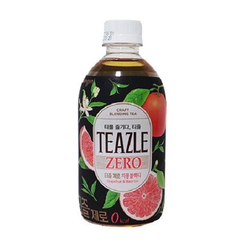 웅진식품 티즐 제로 자몽 블랙티 500ml