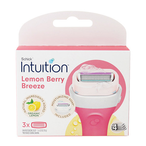 쉬크 인튜이션 레몬베리 브리즈 면도날
