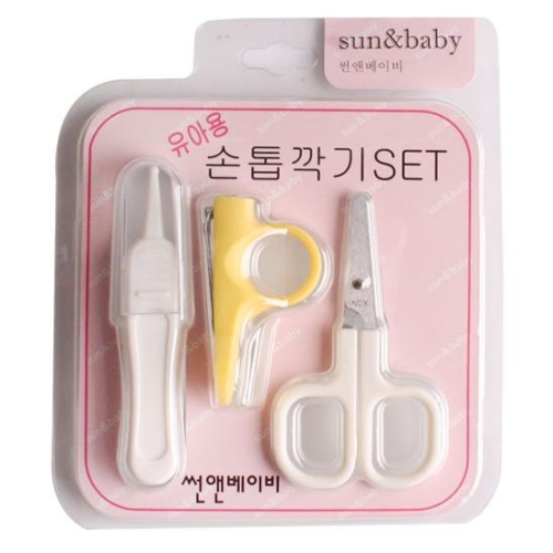 썬앤베이비 유아 손톱깎이 3종 세트
