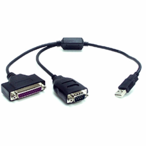 라이트컴 Coms USB to 시리얼/패러렐 U9859 변환 케이블