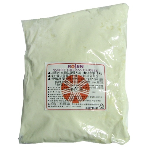 로젠식품  스위트 크림치즈 1kg