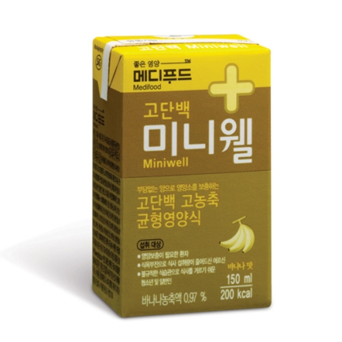 메디푸드 고단백 미니웰 바나나맛 150ml