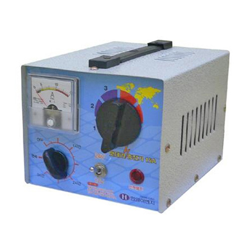 한일이앤지  15A 차량용 배터리 충전기