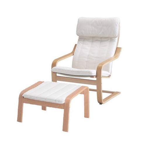 이케아 POANG 패브릭 안락의자 1인용