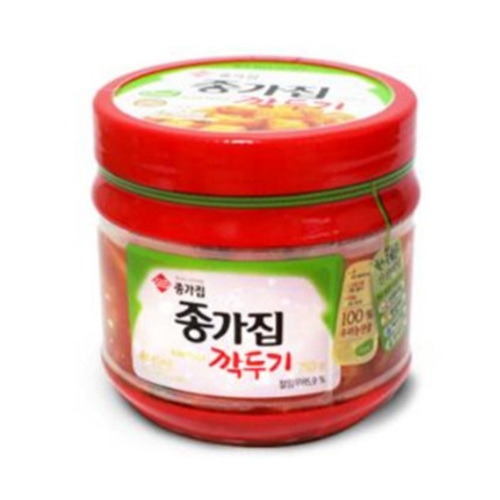 종가 깍두기 750g