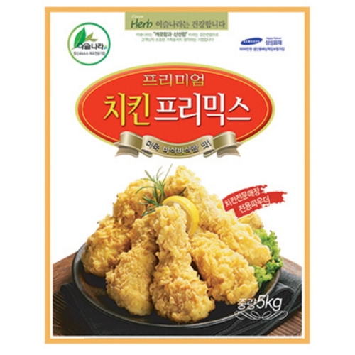 이슬나라 프리미엄 치킨 프리믹스 5kg