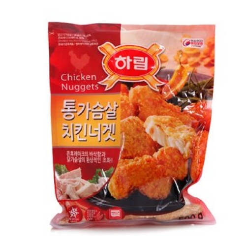 하림  통가슴살 치킨너겟 500g