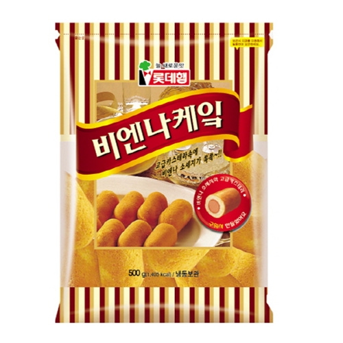 롯데햄  비엔나 케익 1kg