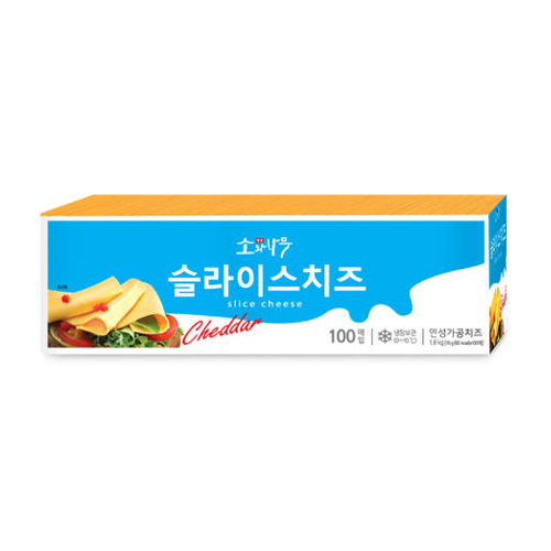 동원F&B 소와나무 슬라이스 치즈 1.8kg[1개]