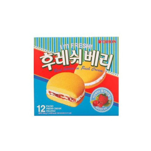 오리온  후레쉬베리 336g