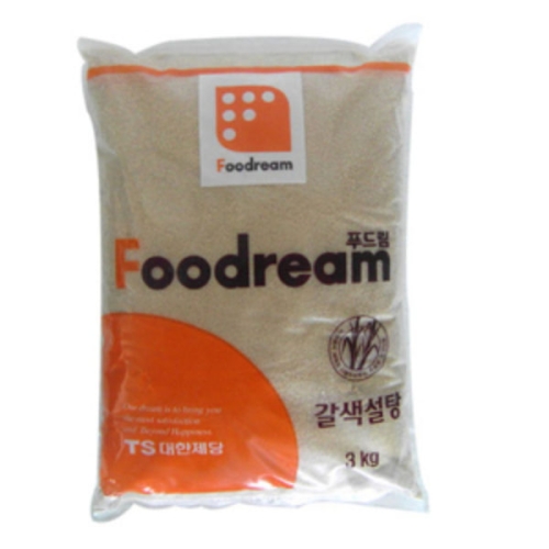 푸드림 갈색설탕 3kg