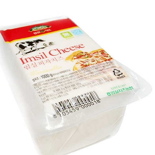 임실치즈농협  벨라유 임실 피자치즈 블록 1kg