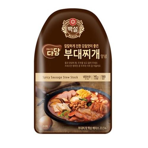백설 다담 부대찌개 양념 140g