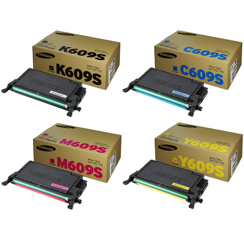 삼성전자 정품 CLT-K609S, CLT-C609S, CLT-M609S, CLT-Y609S 4색 세트