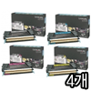 Lexmark  C736H1KG, C736H1CG, C736H1MG, C736H1YG 4색 세트 (정품)