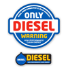 율스 DIESEL Type 주유구 스티커